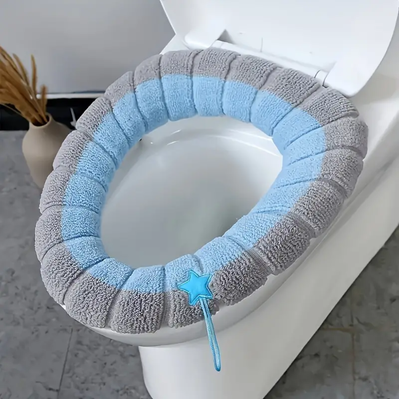 Dual-Tone Washable Toilet Seat Cushion - Zornits