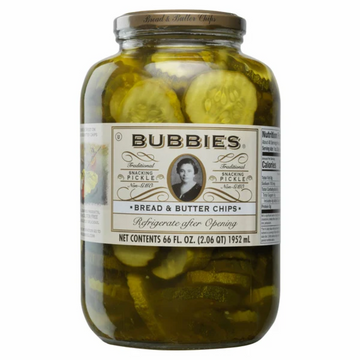 Bubbies Bread & Butter Chips, 66 fl oz