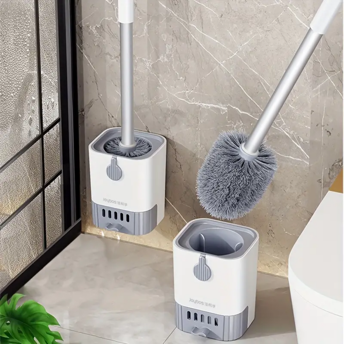 Toilet Brush Set with Holder - Zornits