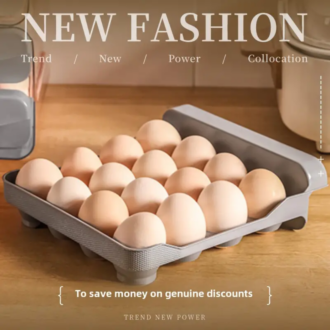 1 Set Refrigerator Egg Storage Box - Zornits