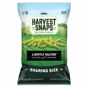 Calbee Harvest Snaps Green Pea Snacks, 20 oz