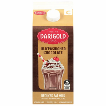 Darigold Old Fashioned Chocolate Milk Reduced Fat, 59 fl oz