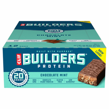 Clif Builder's Chocolate Mint Bar, 2.4 oz, 12-count