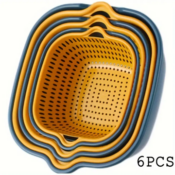 6-Pack Double-Layer Filter Screen Baskets - Zornits