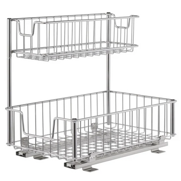 TRINITY Wire Undersink Organizer with Slide