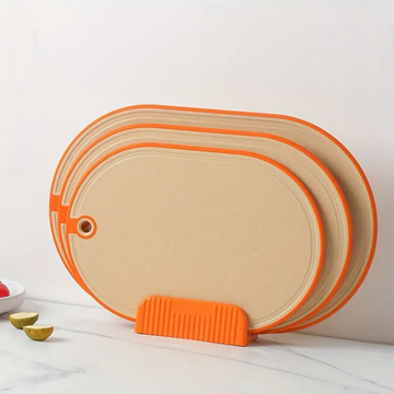 3pcs Wheat Straw BPA-Free Cutting Board Set - Zornits