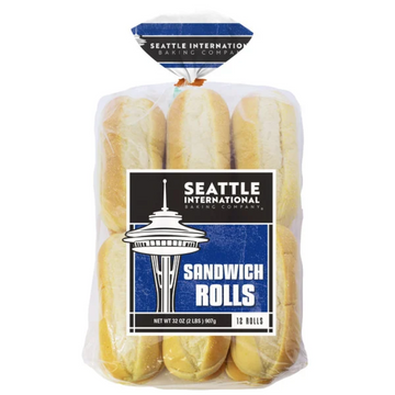 Seattle International Sandwich Rolls, 12 CT 32 oz