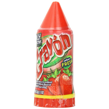 Lorena Candy Crayon Strawberry, 1.1300-ounces (Pack of10)