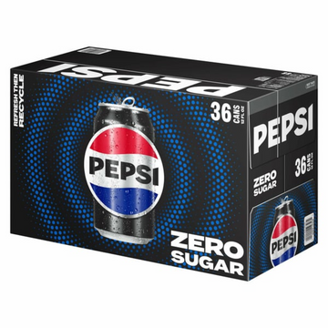 Pepsi Zero Sugar, 12 fl oz, 36-count