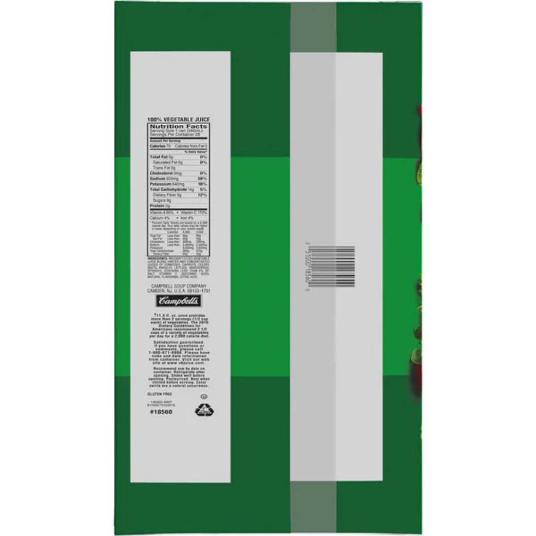 V8, Original Vegetable Juice, 11.5 fl oz, 28-Count