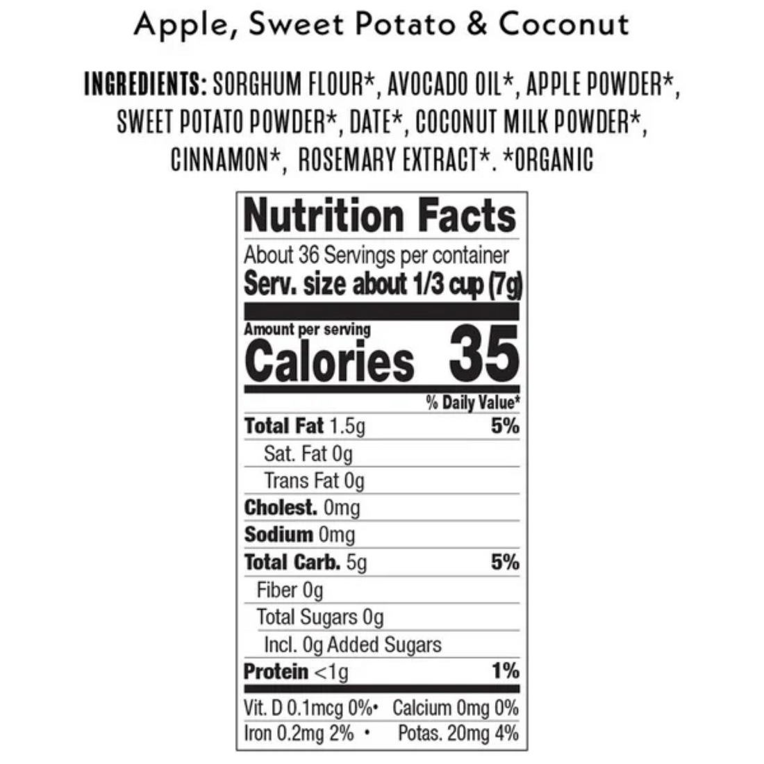 Once Upon A Farm Puffs Organic Fruit & Veggie 1.5 oz, 6-count