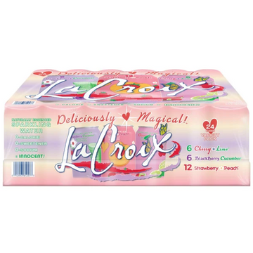 La Croix Sparking Water Spring Variety, 12 fl oz, 24-pack