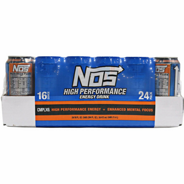 NOS Energy Drink, 16 oz, 24-count