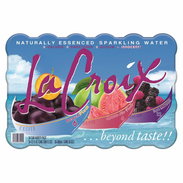 La Croix, Variety Pack, 12 fl oz, 24-count