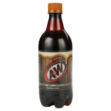 A&W Root Beer, 20 fl oz, 24-count