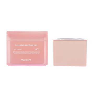 Online Only MEDIHEAL Collagen Ampoule Pad 100-count + 100-count refill Set
