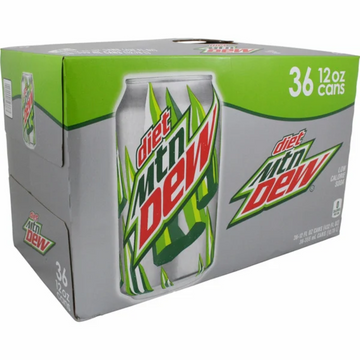 Mountain Dew, Diet, 12 fl oz, 36-count