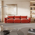 Urban Sectional Sofa, Modular Flexibility 104-Inch Chenille L-Shaped Sectionals 4-Seaters