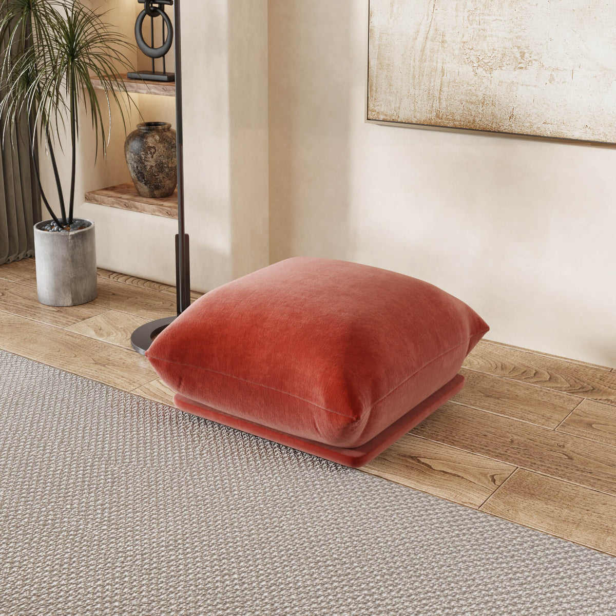 Urban Sectional Sofa, Modular Flexibility 104-Inch Chenille L-Shaped Sectionals 4-Seaters
