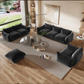 Urban Sectional Sofa, Plush Comfort 27-Inch Chenille Ottomans 1-Seaters