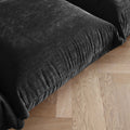 Urban Sectional Sofa, Plush Comfort 27-Inch Chenille Ottomans 1-Seaters