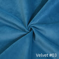 Sky Plus Velvet Cloud Sofa, Modular Washable 43-Inch Velvet Single Sofa 1-Seaters, Blue