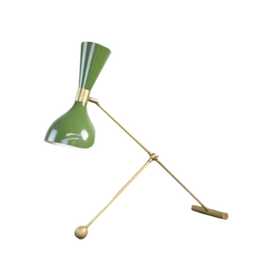 Handcrafted Brass Table Lamp – Elegant and Customizable Lighting