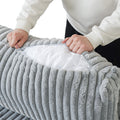 Sky Cloud Pro Sectional Sofa, Plush Comfort Plush Fabric Loveseats 2-Seaters