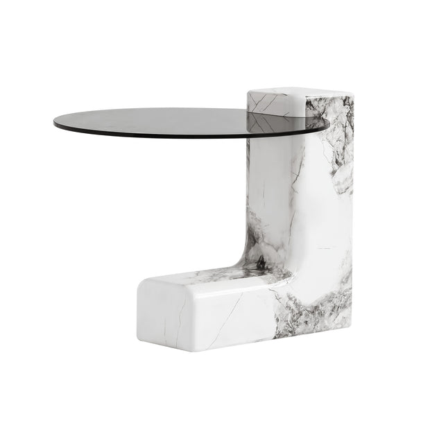 Leon end table in engineered wood