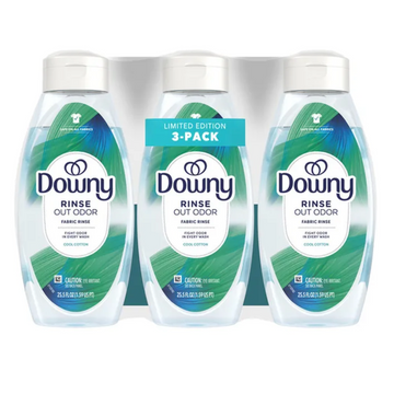 Downy Fabric Rinse, Cool Cotton, 25.5 fl oz, 3-count