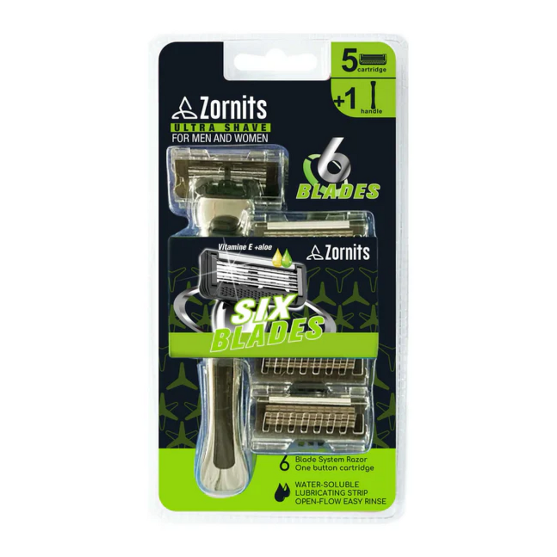 Zornits™ Sensitive Care Duo: Toothbrush & Razor Combo