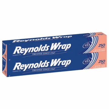 Reynolds Wrap Aluminum Foil, 12" 250 SQ FT 2-count