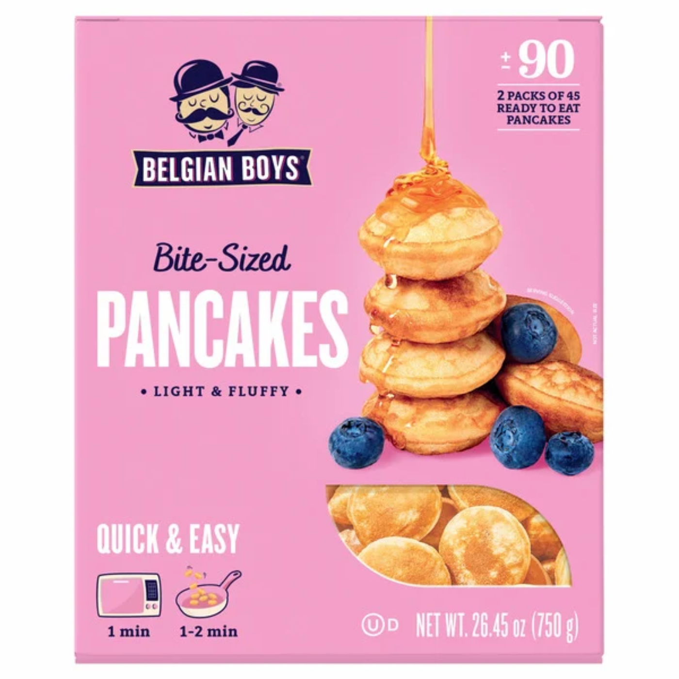 Belgian Boys Mini Pancakes, 26.45 oz