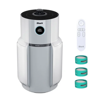 Shark NeverChange Air Purifier MAX with Remote, Three Odor Neutralization Cartridges, and Pet Pro