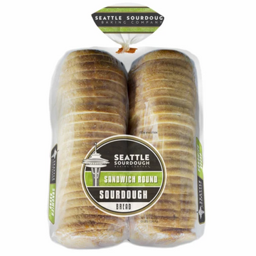 Seattle Sourdough Co. Sourdough Rounds, 24 oz, 2-count