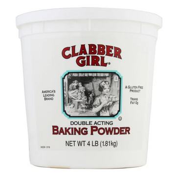 Clabber Girl, Baking Powder, 4 lbs