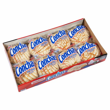Bimbo Bakeries Conchas Soft Pastry, 8-count