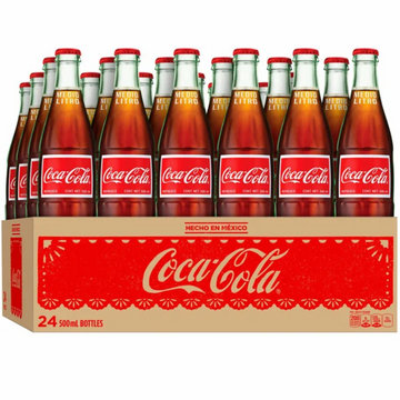 Coca Cola Classic, Made In Mexico, 16.9 fl oz, 24-count