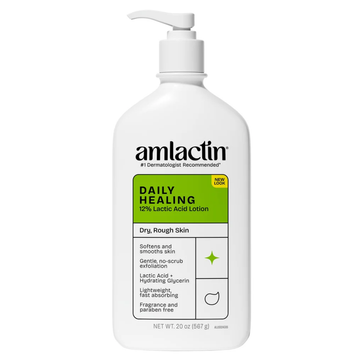 Amlactin Moisturizing Body Lotion with 12% Lactic Acid, 20 oz