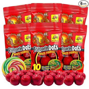 Sweetzo Extra Hot Pulparindo Tamarind Candy – 6-Pack
