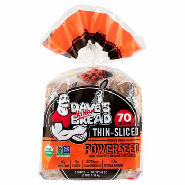 Dave's Killer Bread Organic Powerseed, Thin-Sliced, 24 oz, 2-count