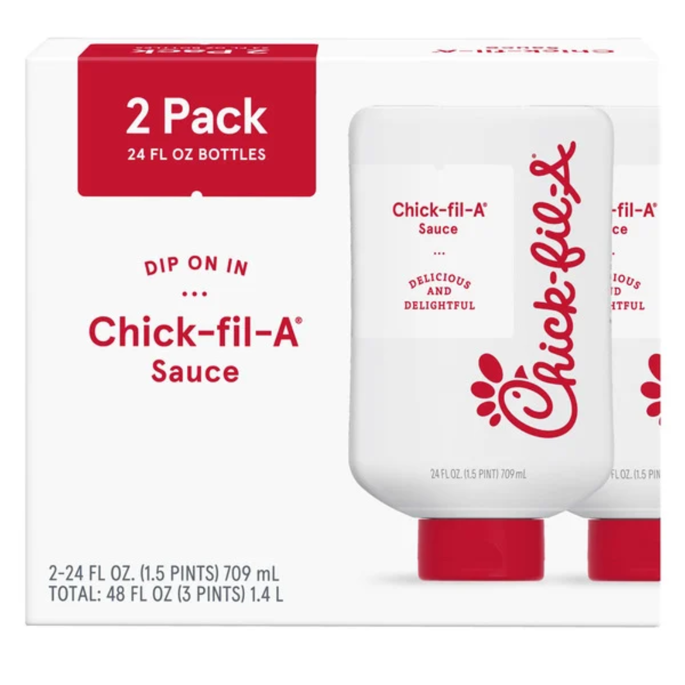 Chick-fil-A Original Chicken Sauce, 24 oz, 2-count