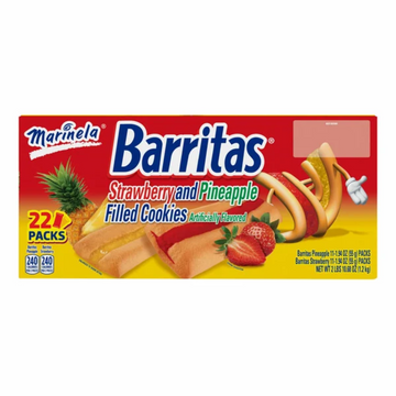 Marinela Barritas Fresa Y Pina, 1.87 oz, 22-count
