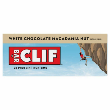 Clif Bar, White Chocolate Macadamia Nut, 2.4 oz, 12 count