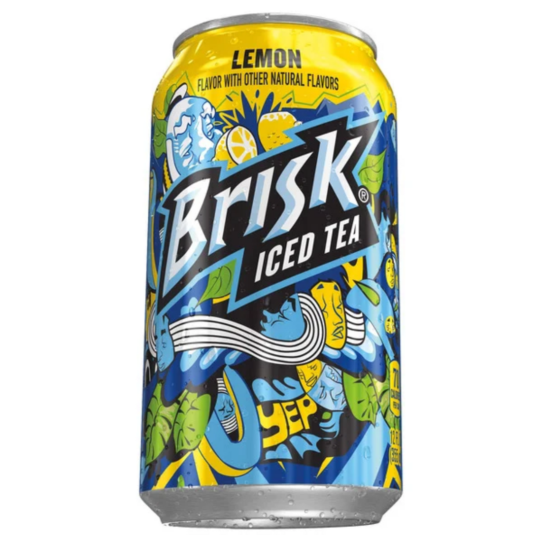 Lipton Brisk Iced Tea, Lemon, 12 fl oz, 36-count