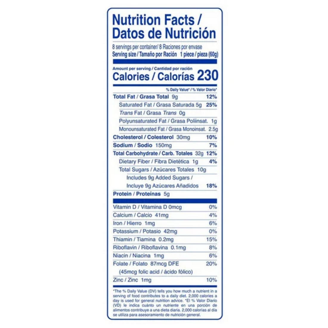 Bimbo Bakeries Conchas Soft Pastry, 8-count