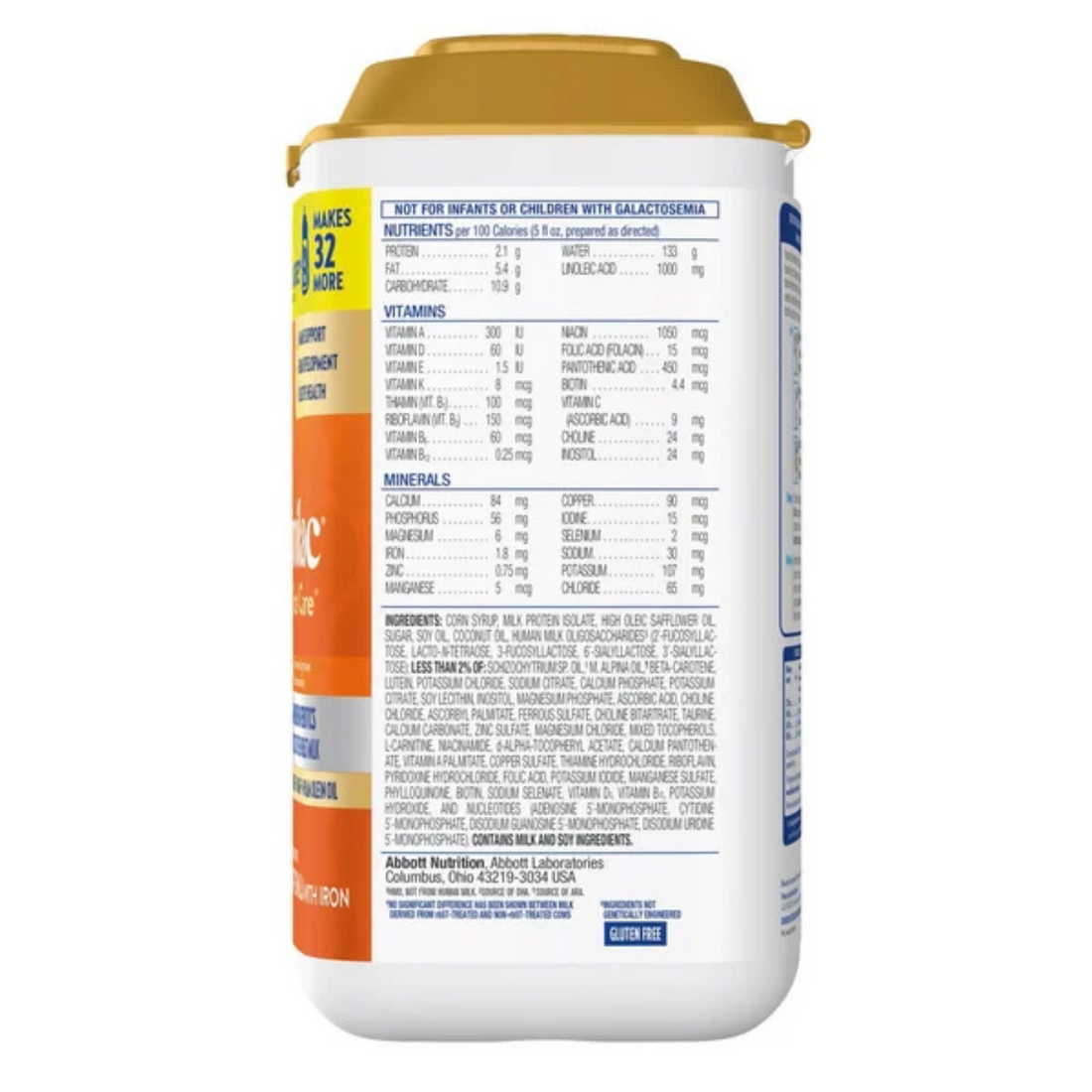 Similac 360 Total Care Sensitive with 5 HMO's, Non-GMO Infant Formula Powder, 40 oz