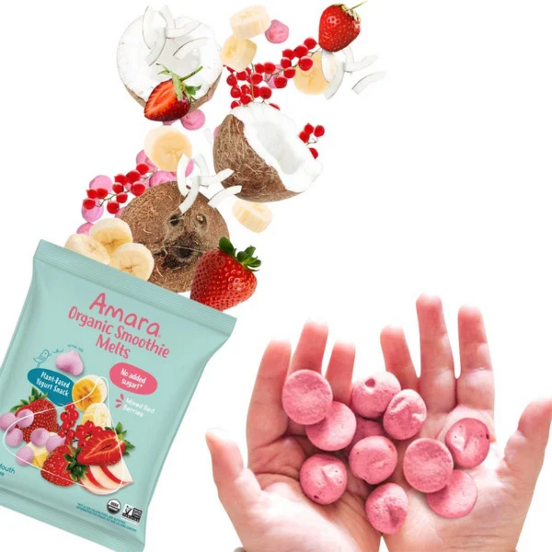 Amara Organic Smoothie Melts, .2 oz Bags, 20-count