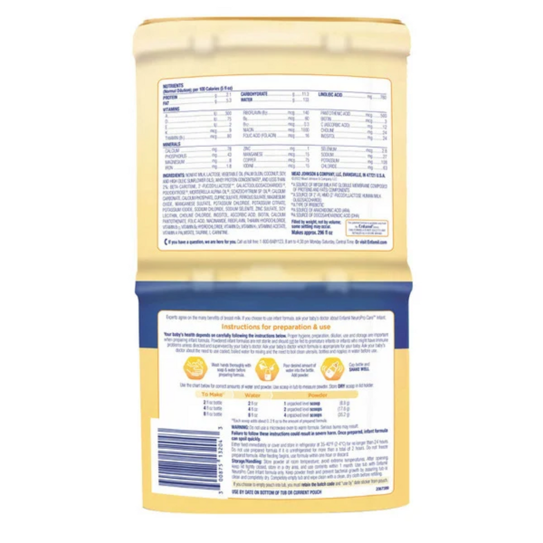 Enfamil NeuroPro Care Infant Formula 20.7 fl oz, 2-pack