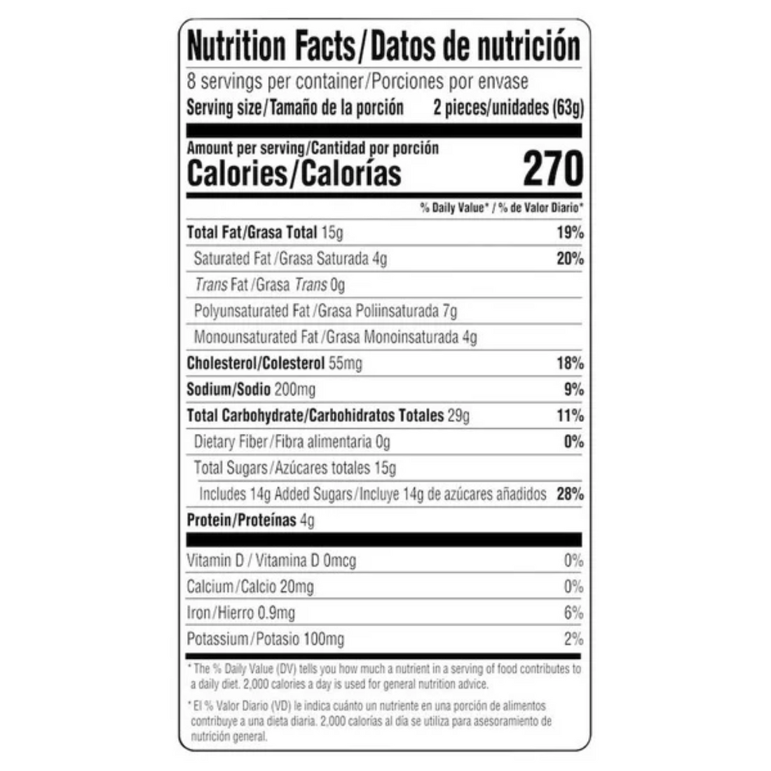 Bimbo Bakeries Mini Mantecada Muffins, 8-count, 16.9 oz